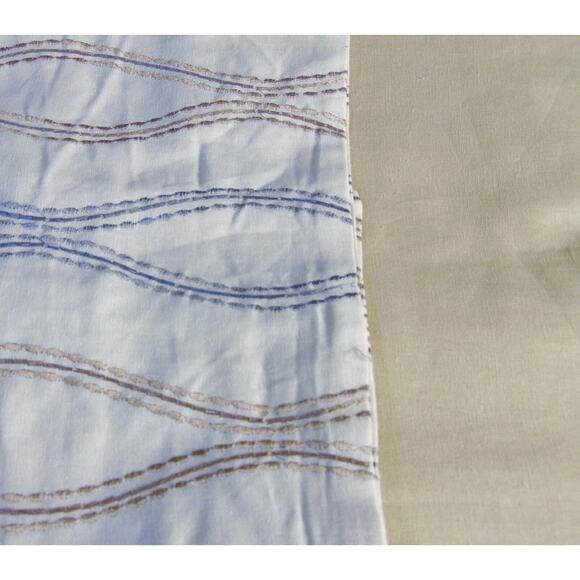 Home Decorators SANTORINI 6PC BEDDING SET Beige Queen Duvet + Pillow Sham Cases - Picture 2 of 5